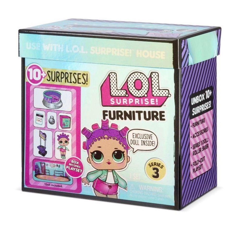 New LOL Surprise Roller Rink Series 3 Furniture Doll